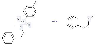 Benzeneethanamine,N-methyl- can be prepared by N-methyl-N-phenethyl-toluene-4-sulfonamide.